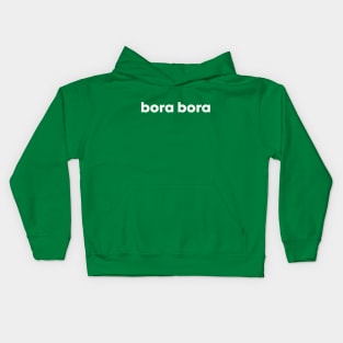 Bora Bora (off white) Kids Hoodie